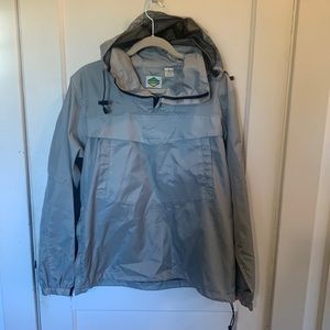 Vintage Flipbox pullover wind breaker medium